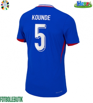 Frankrike Jules Kounde #5 Hemmatröja EM 2024 Kortärmad